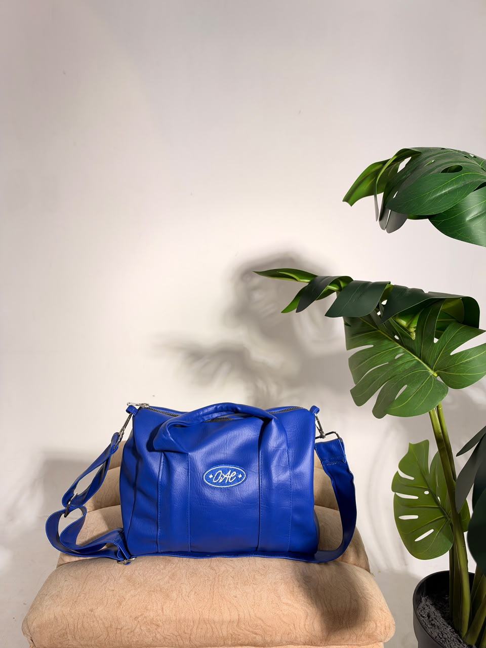 Bag Noir de Osaneli, color Azul